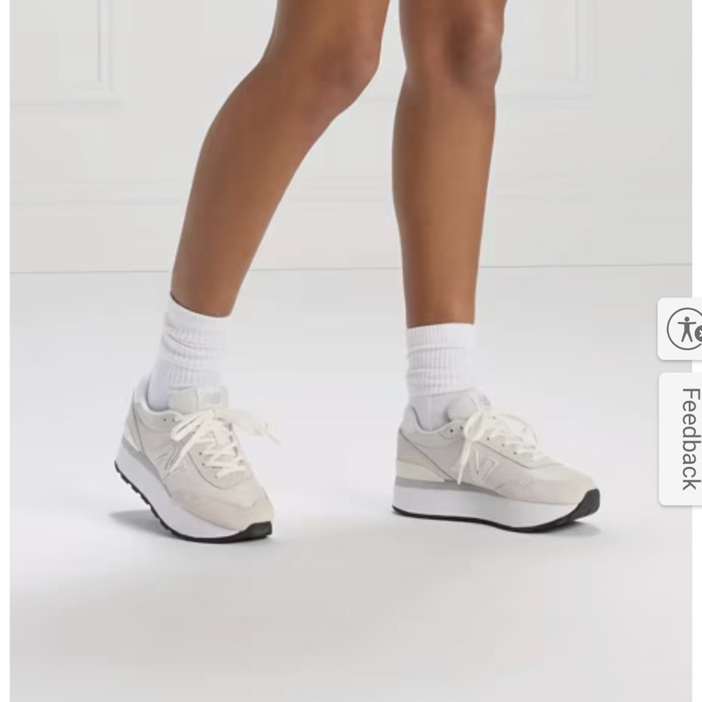 New Balance 574 White Sneakers